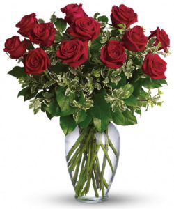 Gorgeous long stemmed red roses are the perfect romantic gift to send to the one who's always on your mind and in your heart